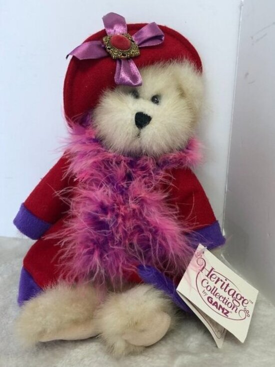 NWT Ganz Heritage Collection Bear Monique Stuffed Animal - Picture 1 of 11